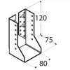 gerendapapucs  80 x 120 x 2 mm WBZ26