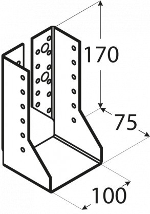 gerendapapucs 100 x 170 x 2 mm WBZ31