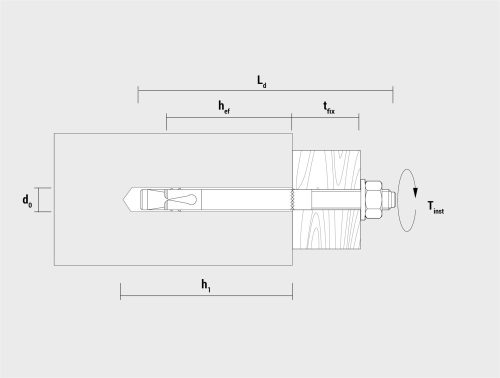  alapcsavar M12 x 300/200 mm BAP