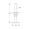 oszloptartó állítható 80 x 250 mm  PSR 80 M20