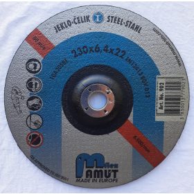 csiszolókorong 230 x 22 x 6,4 mm